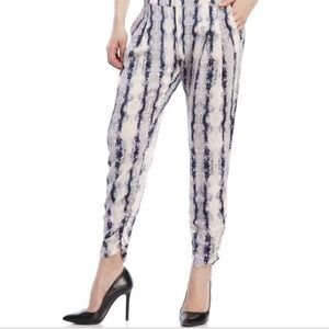Parker silk snake pants